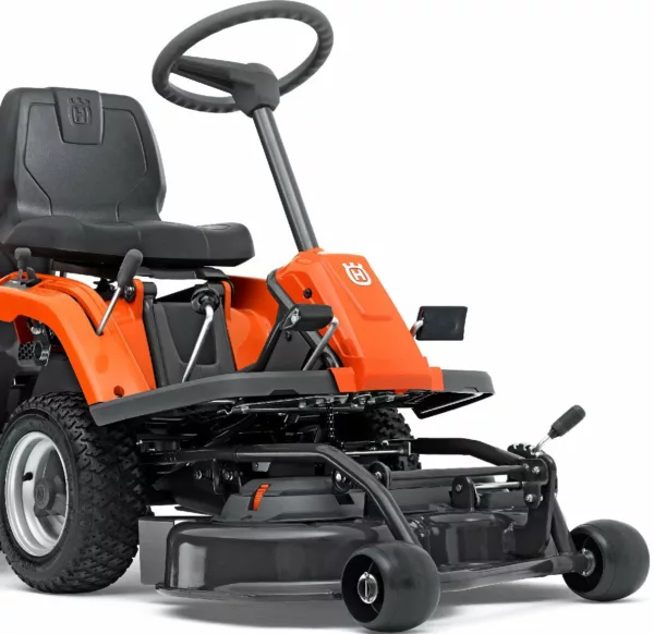 Husqvarna Frontmäher R 112C5 mit Mähdeck Combi 85 - Winterpaket mit Schneeschild, Gummileiste und Schneeketten - Modell 2025 – Bild 2